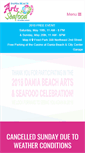 Mobile Screenshot of daniabeachartsandseafoodcelebration.com